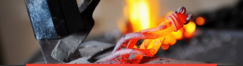 Lavorazione del ferro alla forgia